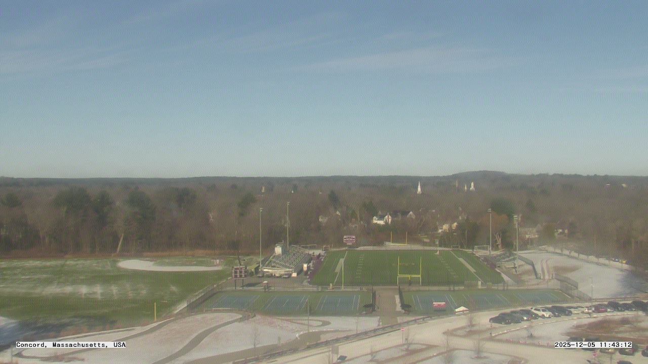 Thumbnail for current weather camera view from Concord-Carlisle HS in Concord, Massachusetts