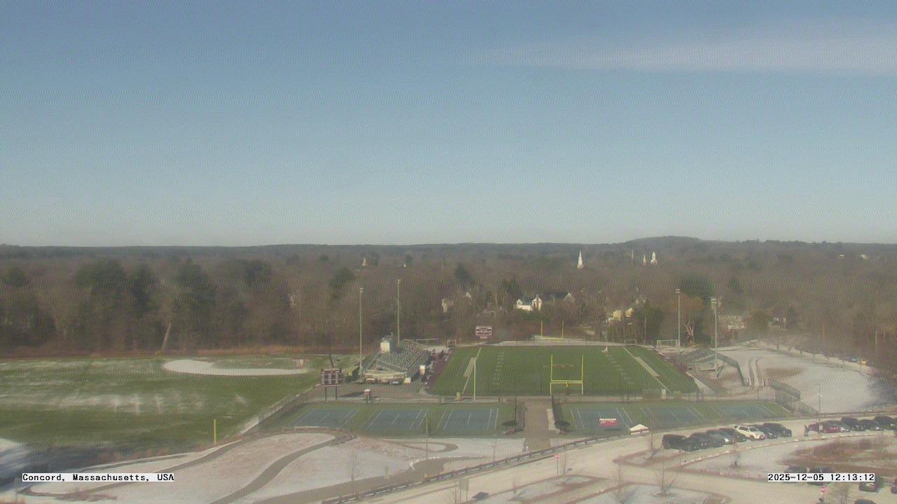 Thumbnail for current weather camera view from Concord-Carlisle HS in Concord, Massachusetts