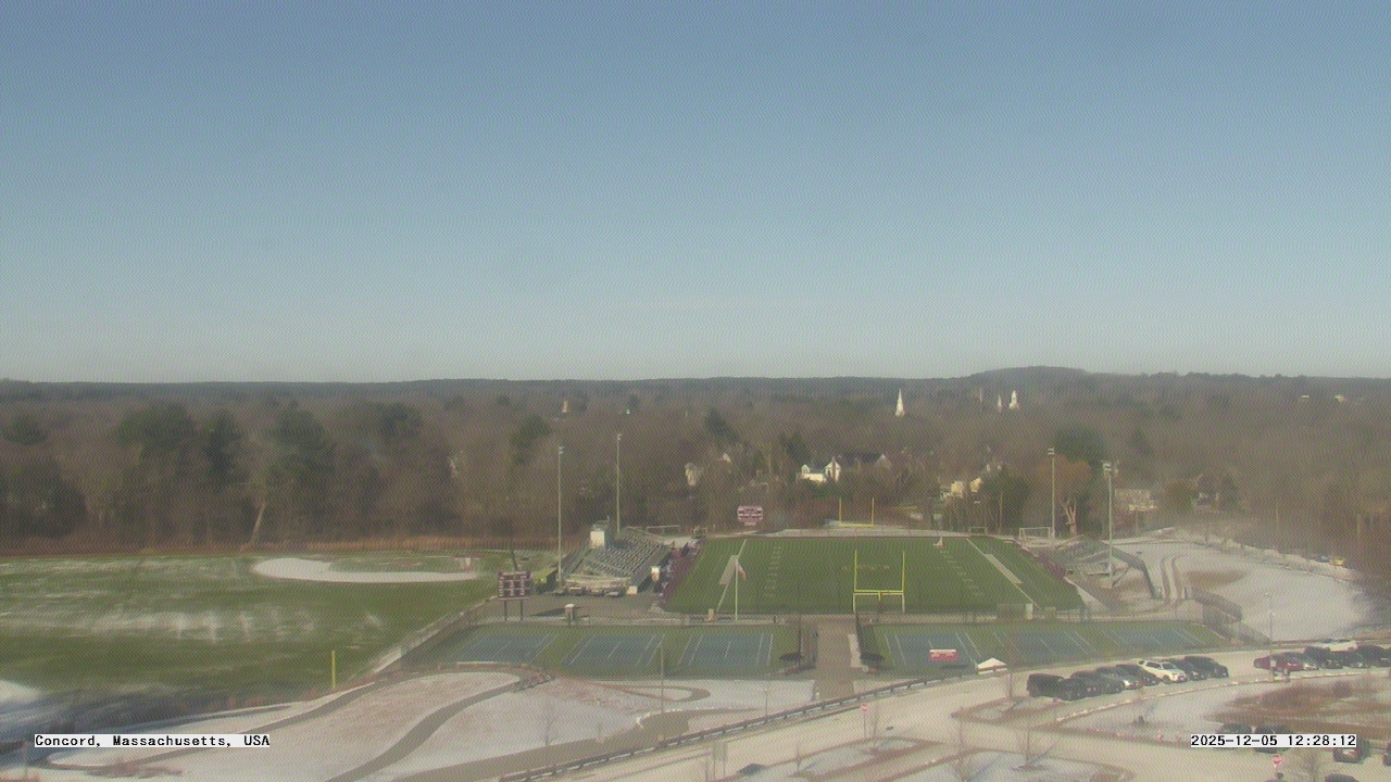 Thumbnail for current weather camera view from Concord-Carlisle HS in Concord, Massachusetts