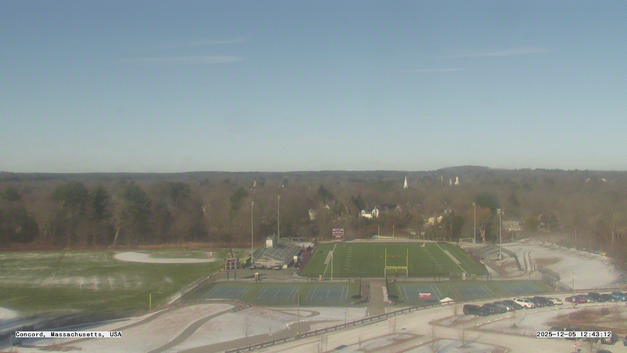 Thumbnail for current weather camera view from Concord-Carlisle HS in Concord, Massachusetts