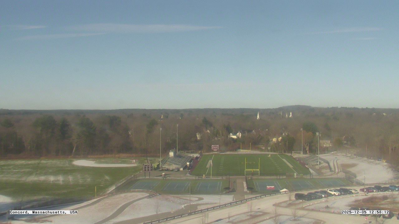 Thumbnail for current weather camera view from Concord-Carlisle HS in Concord, Massachusetts