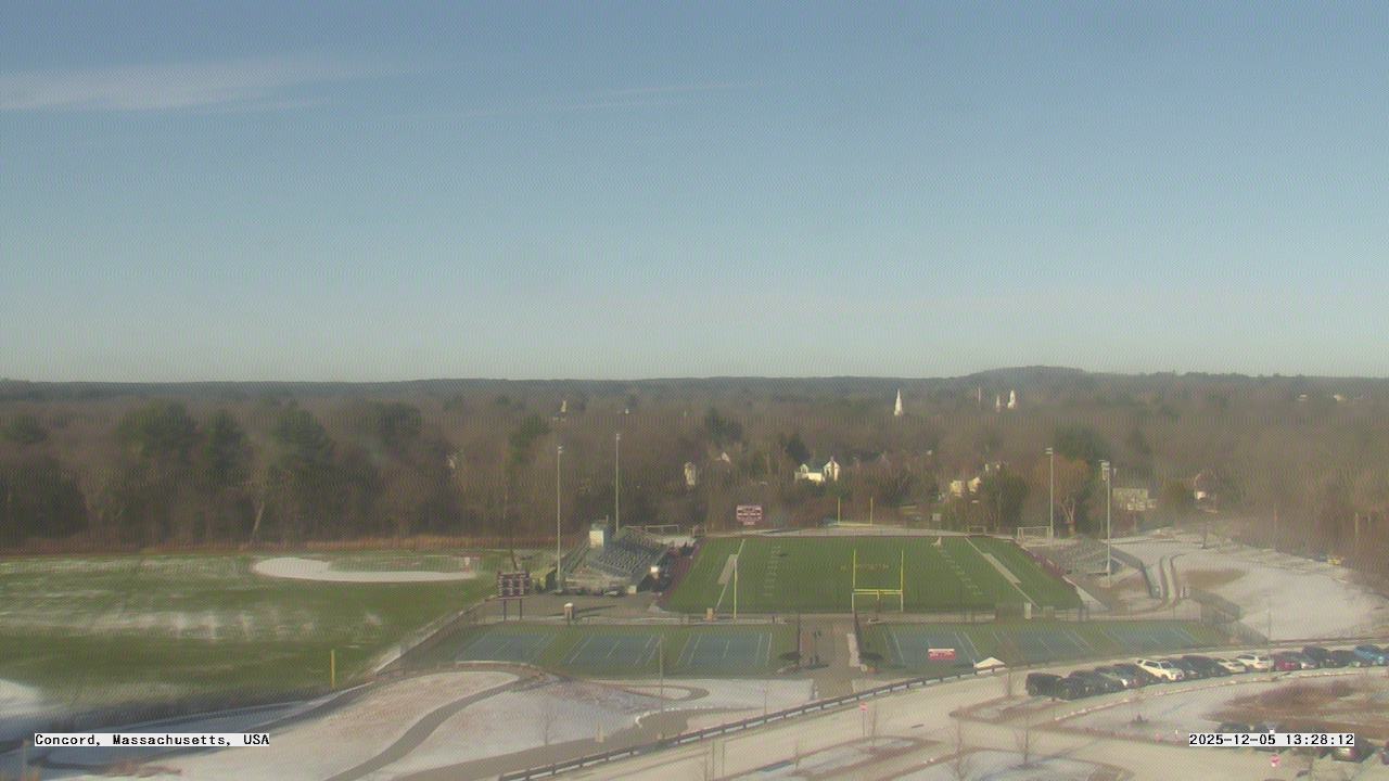 Thumbnail for current weather camera view from Concord-Carlisle HS in Concord, Massachusetts