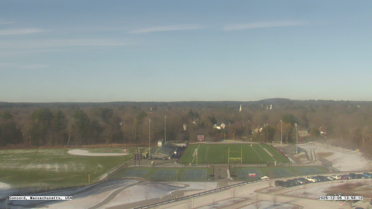 Thumbnail for current weather camera view from Concord-Carlisle HS in Concord, Massachusetts