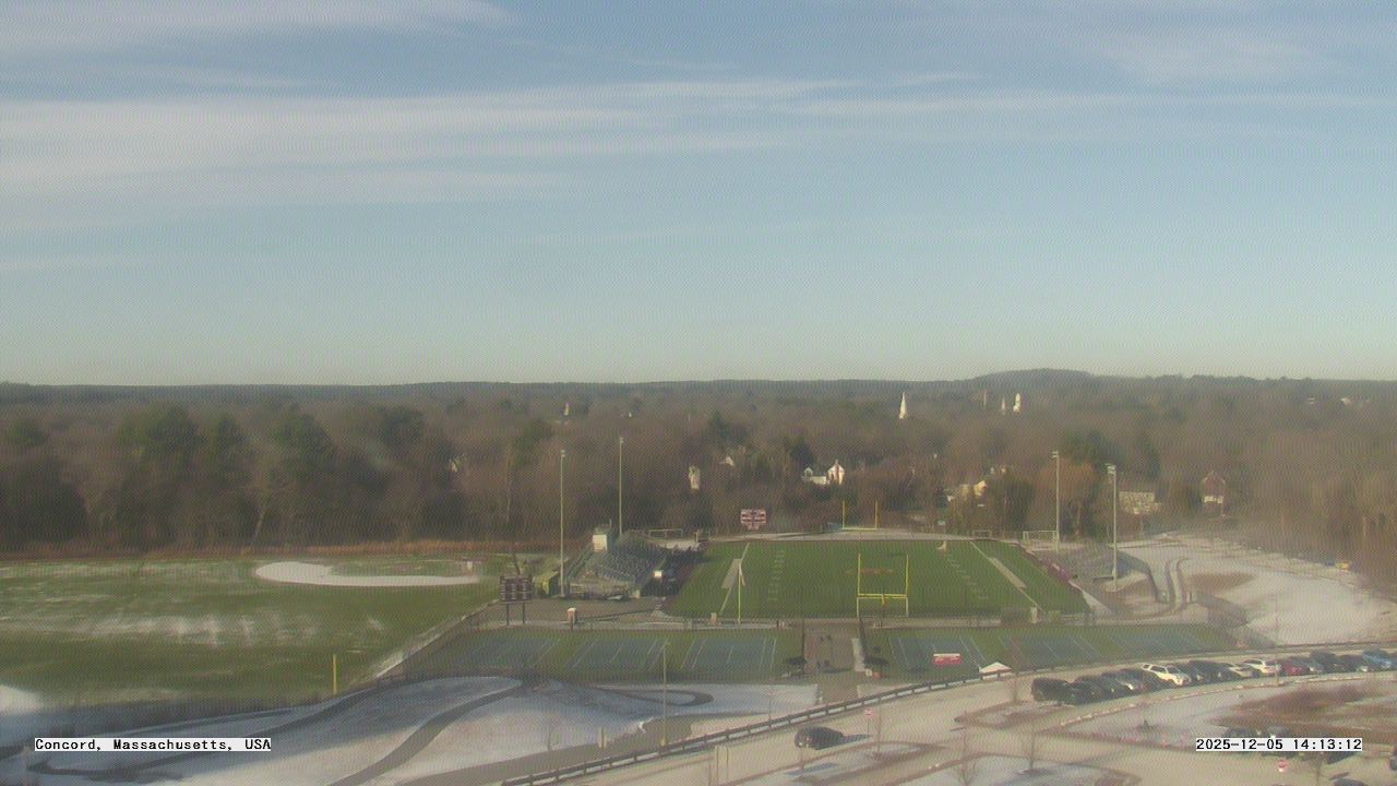 Thumbnail for current weather camera view from Concord-Carlisle HS in Concord, Massachusetts