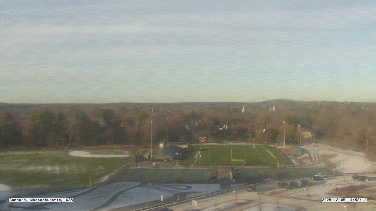 Thumbnail for current weather camera view from Concord-Carlisle HS in Concord, Massachusetts