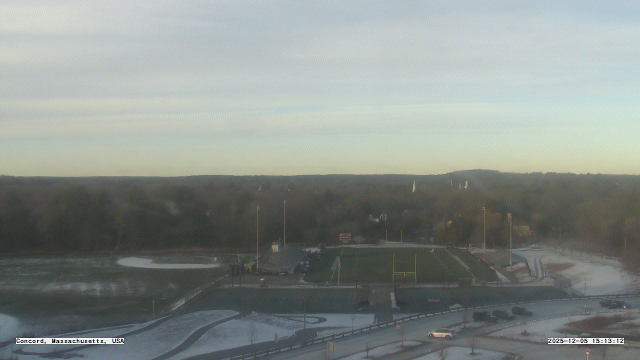 Thumbnail for current weather camera view from Concord-Carlisle HS in Concord, Massachusetts
