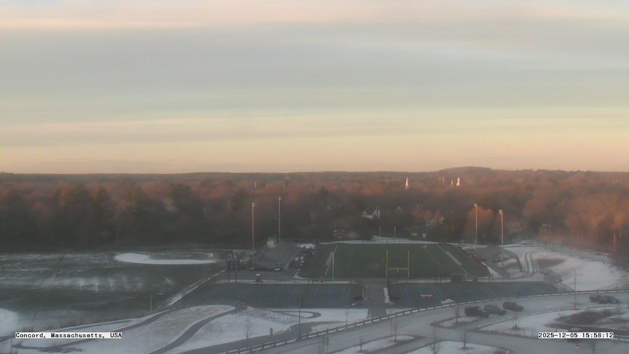 Thumbnail for current weather camera view from Concord-Carlisle HS in Concord, Massachusetts