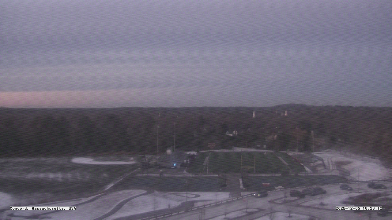 Thumbnail for current weather camera view from Concord-Carlisle HS in Concord, Massachusetts