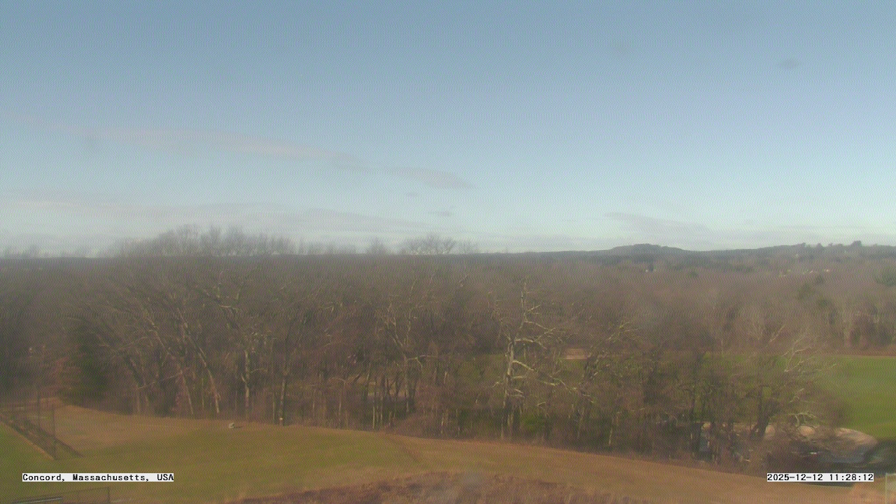 Thumbnail for current weather camera view from Concord-Carlisle HS in Concord, Massachusetts