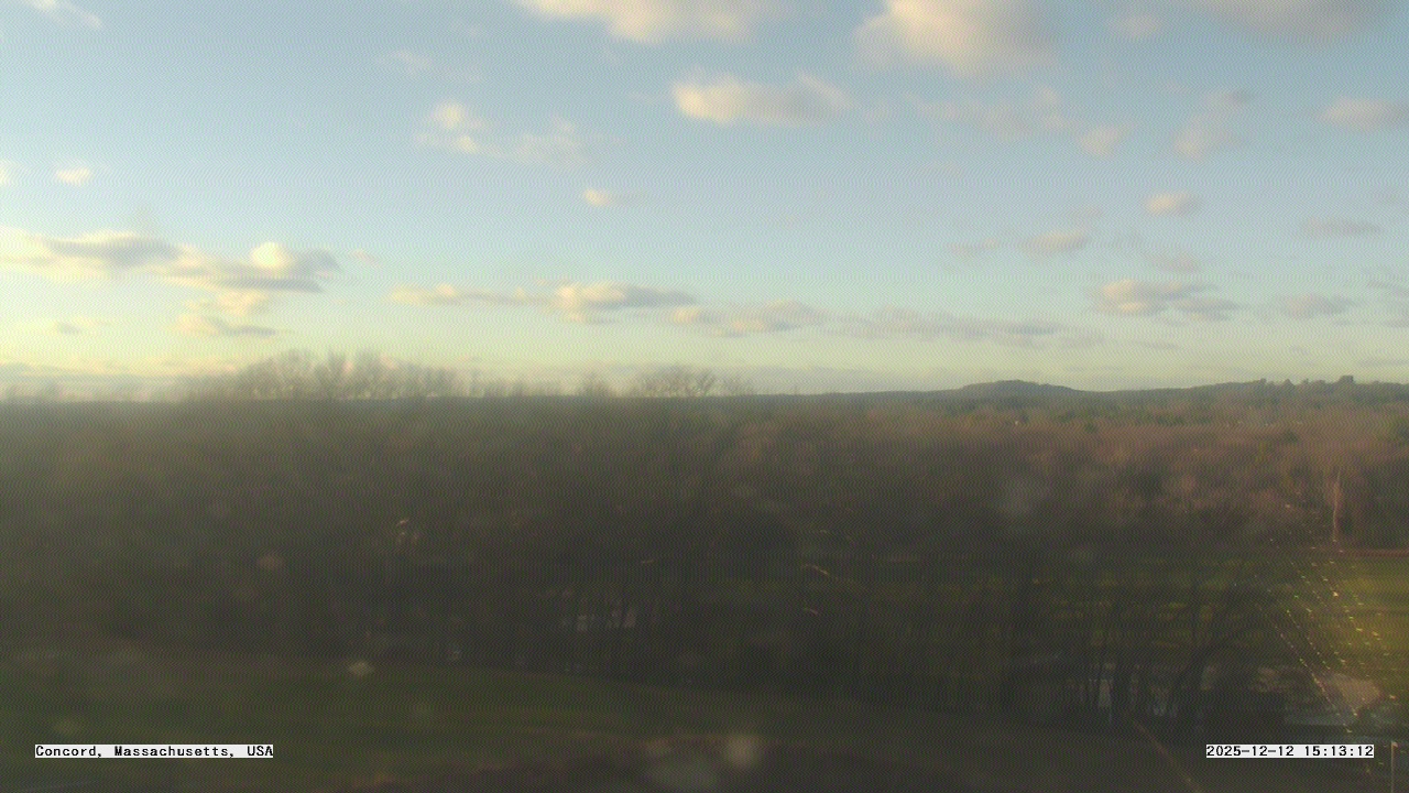 Thumbnail for current weather camera view from Concord-Carlisle HS in Concord, Massachusetts