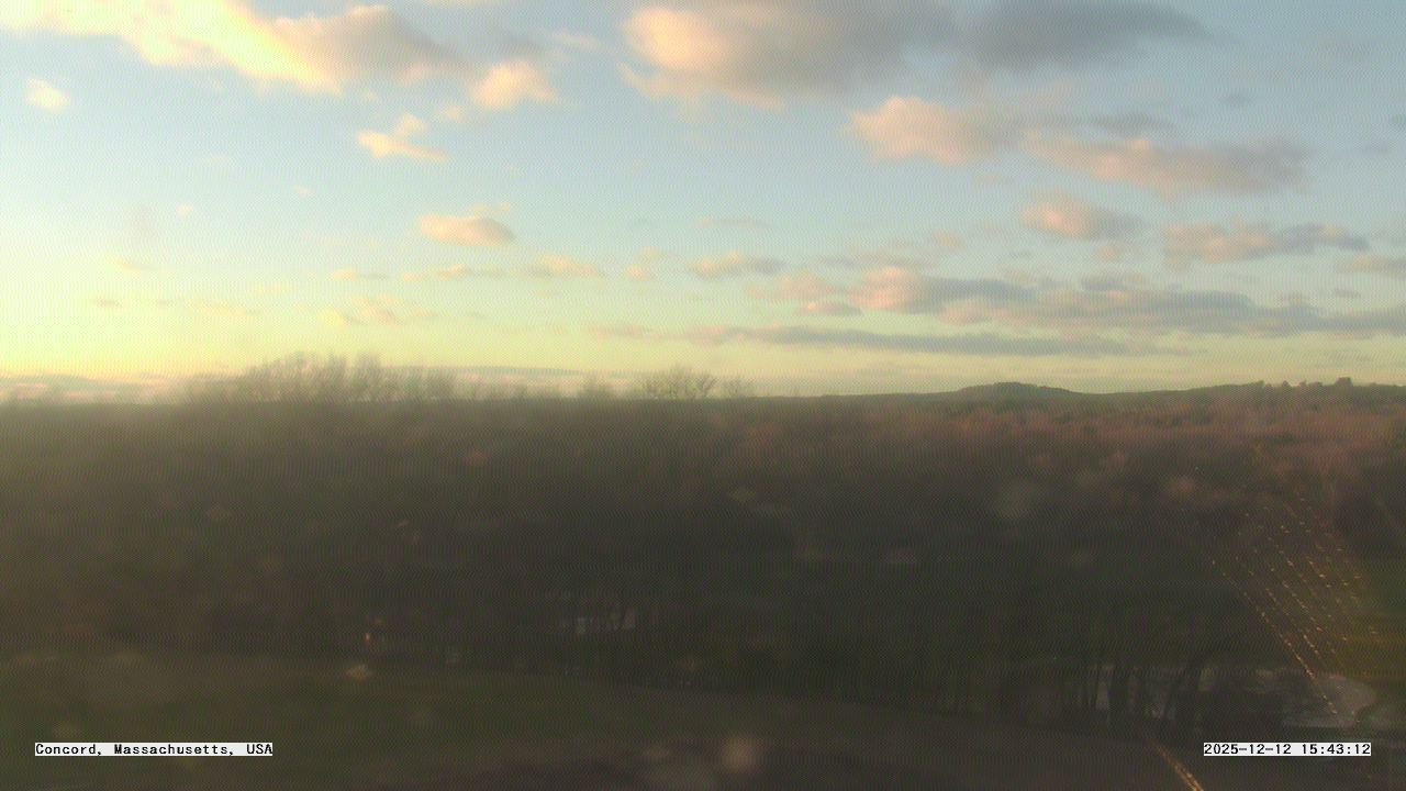 Thumbnail for current weather camera view from Concord-Carlisle HS in Concord, Massachusetts