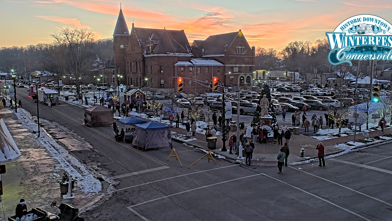 Thumbnail for current weather camera view from City of Connersville in Connersville, Indiana