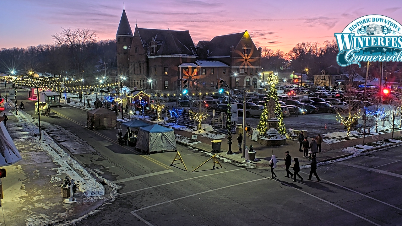 Thumbnail for current weather camera view from City of Connersville in Connersville, Indiana