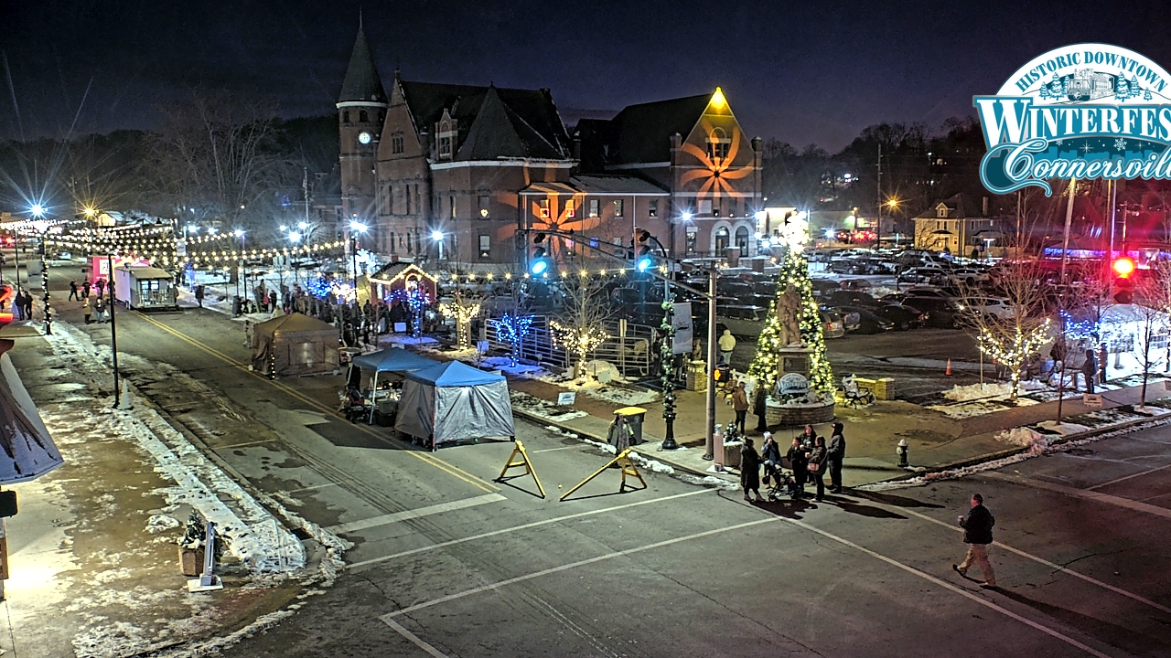 Thumbnail for current weather camera view from City of Connersville in Connersville, Indiana