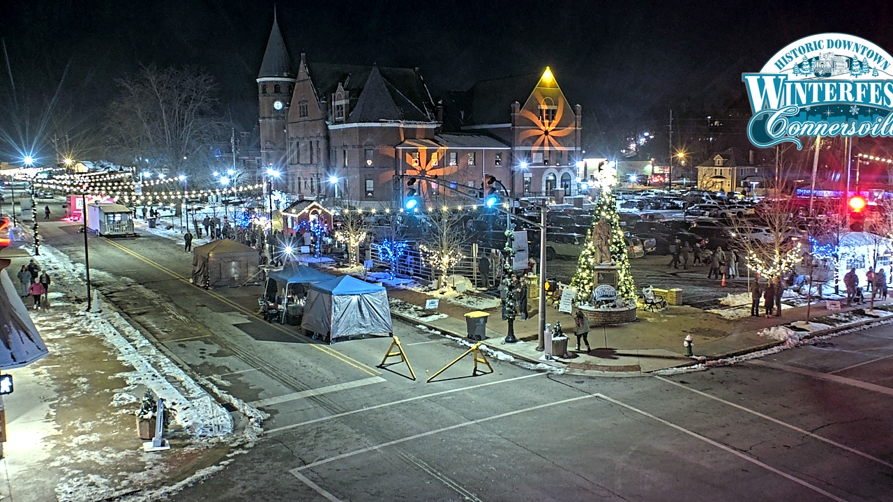 Thumbnail for current weather camera view from City of Connersville in Connersville, Indiana