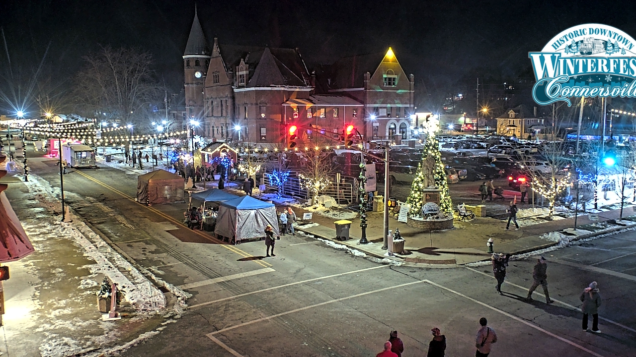 Thumbnail for current weather camera view from City of Connersville in Connersville, Indiana