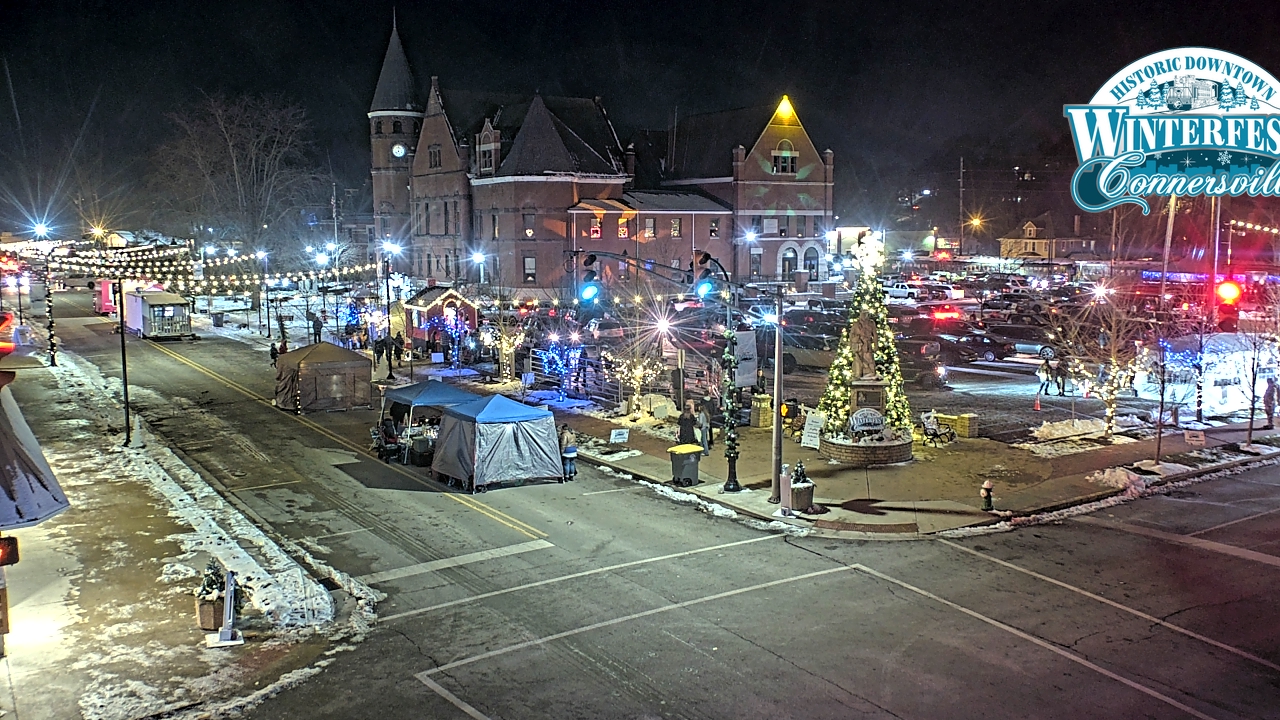 Thumbnail for current weather camera view from City of Connersville in Connersville, Indiana