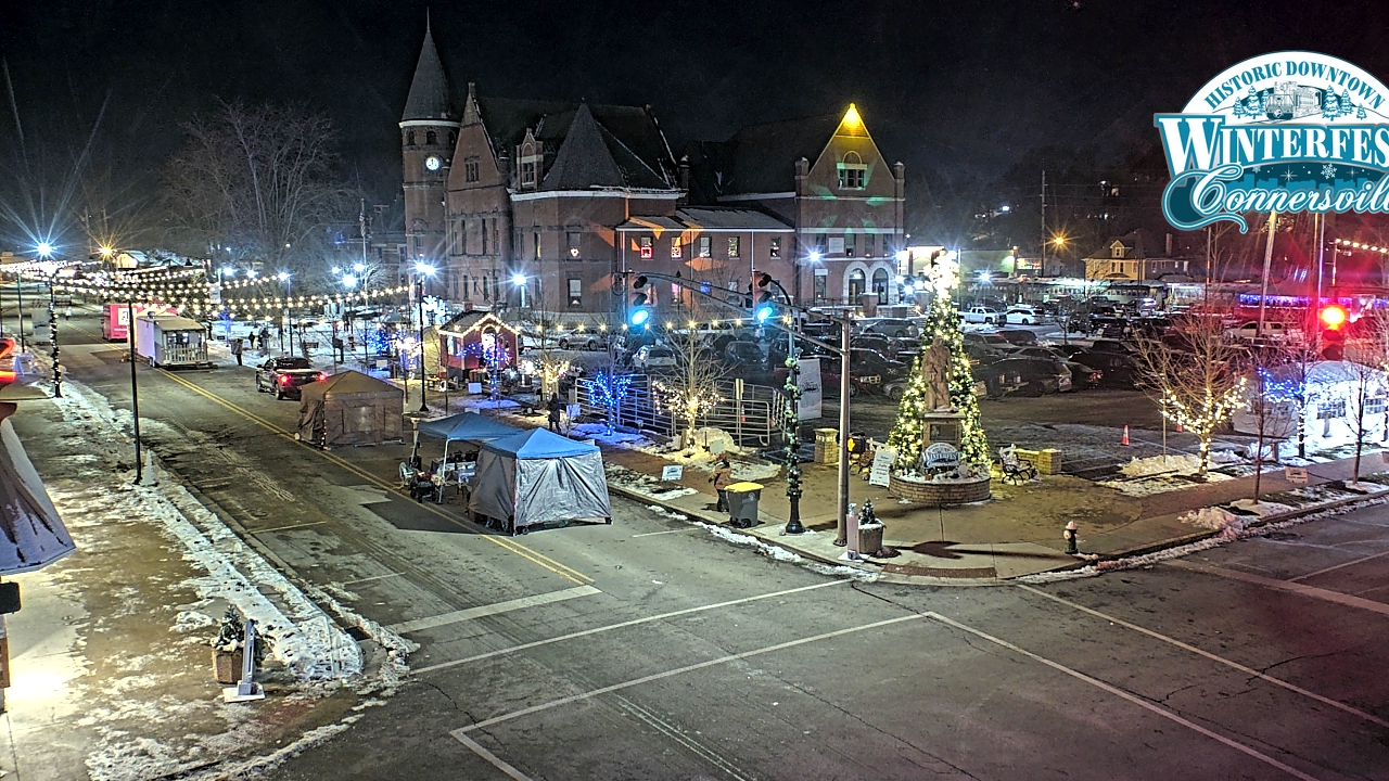 Thumbnail for current weather camera view from City of Connersville in Connersville, Indiana