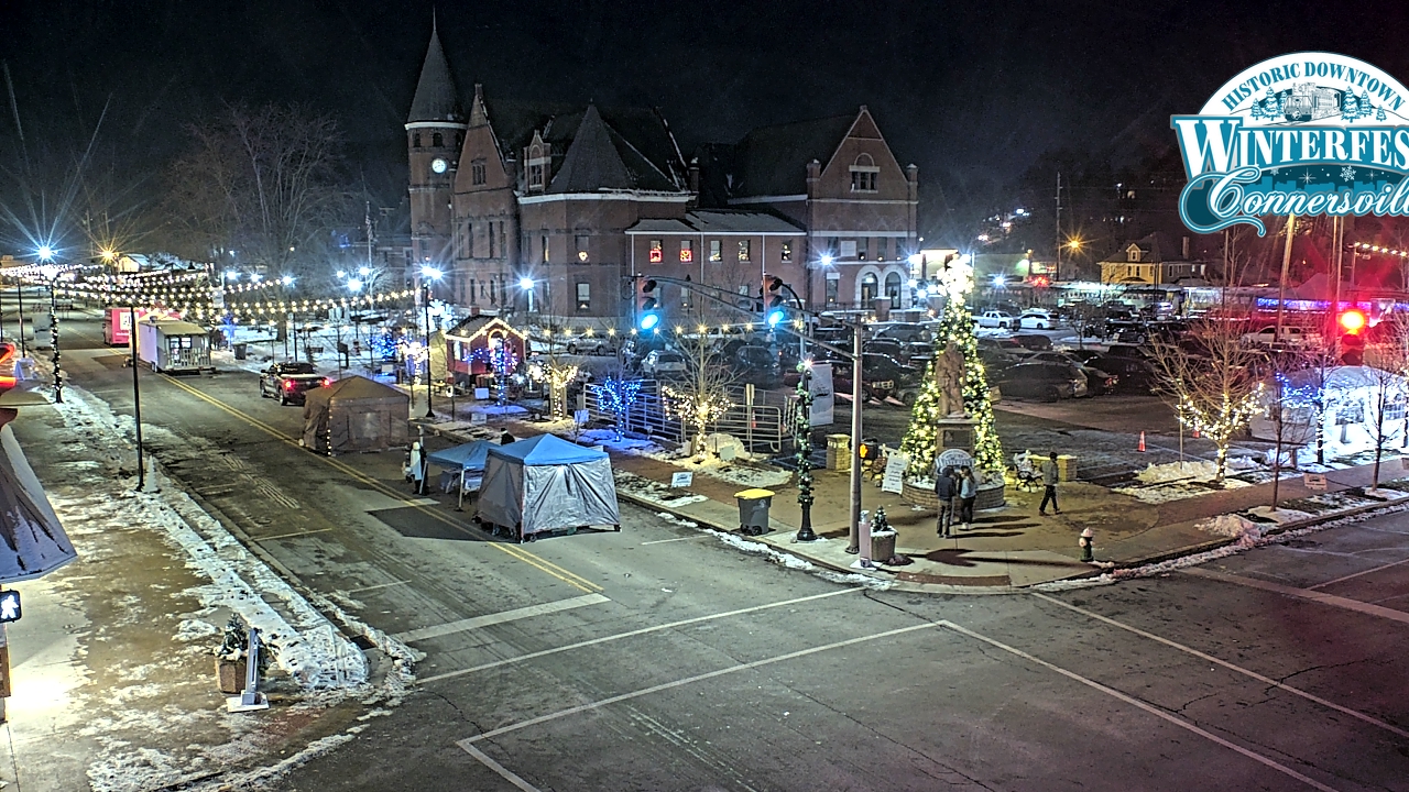 Thumbnail for current weather camera view from City of Connersville in Connersville, Indiana