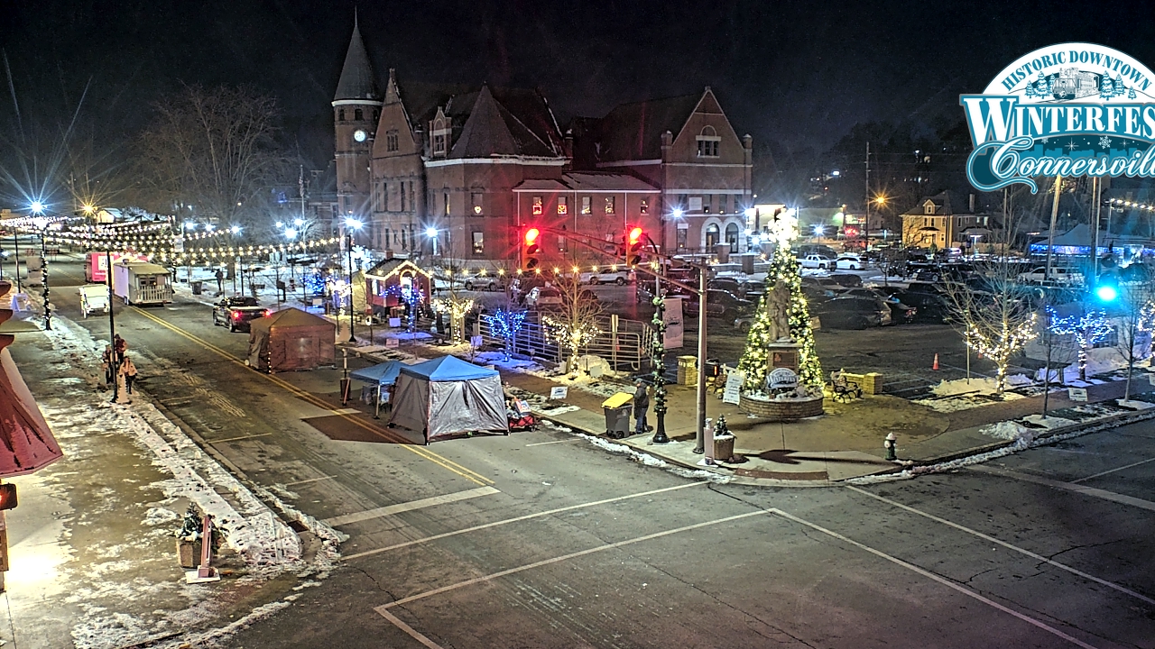 Thumbnail for current weather camera view from City of Connersville in Connersville, Indiana