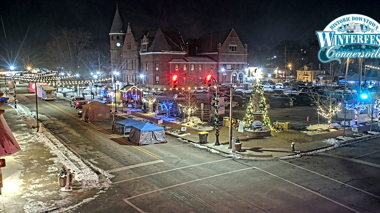 Thumbnail for current weather camera view from City of Connersville in Connersville, Indiana