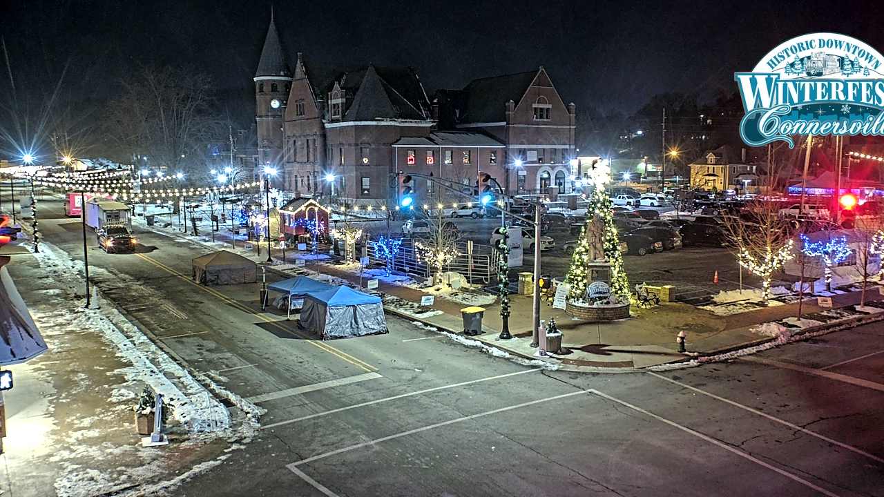 Thumbnail for current weather camera view from City of Connersville in Connersville, Indiana
