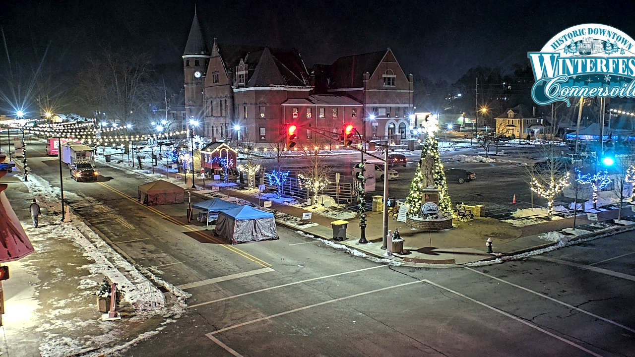 Thumbnail for current weather camera view from City of Connersville in Connersville, Indiana