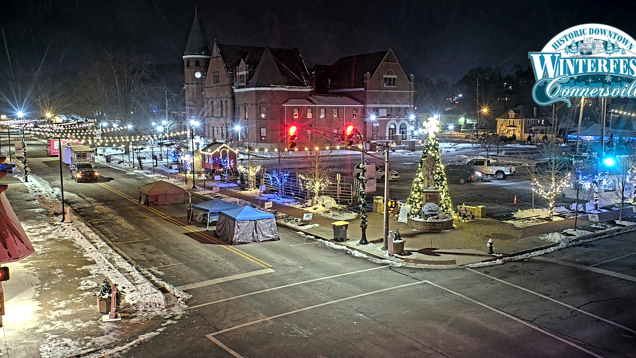 Thumbnail for current weather camera view from City of Connersville in Connersville, Indiana
