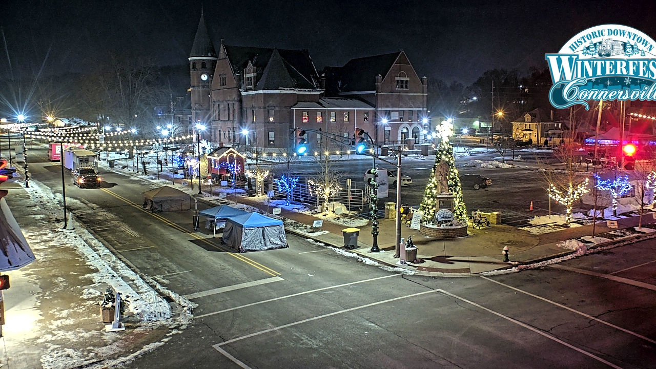 Thumbnail for current weather camera view from City of Connersville in Connersville, Indiana