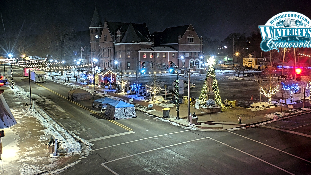 Thumbnail for current weather camera view from City of Connersville in Connersville, Indiana