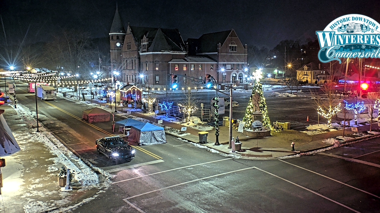 Thumbnail for current weather camera view from City of Connersville in Connersville, Indiana