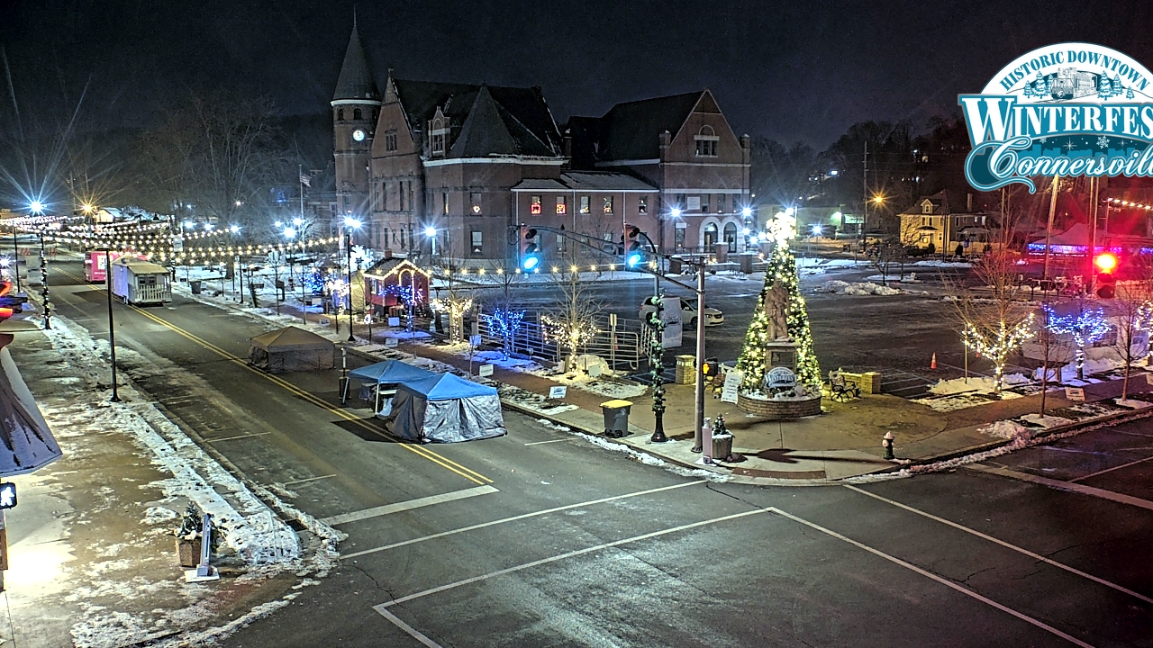 Thumbnail for current weather camera view from City of Connersville in Connersville, Indiana