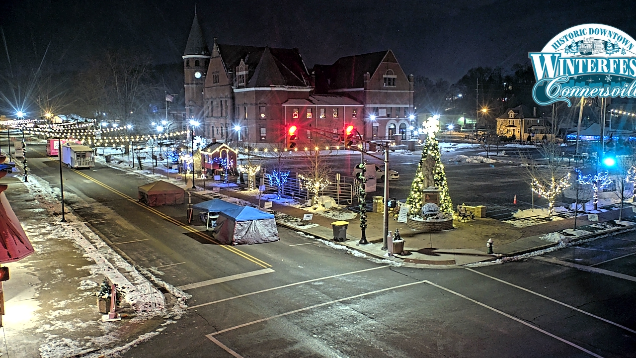 Thumbnail for current weather camera view from City of Connersville in Connersville, Indiana