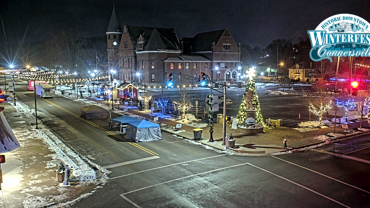 Thumbnail for current weather camera view from City of Connersville in Connersville, Indiana