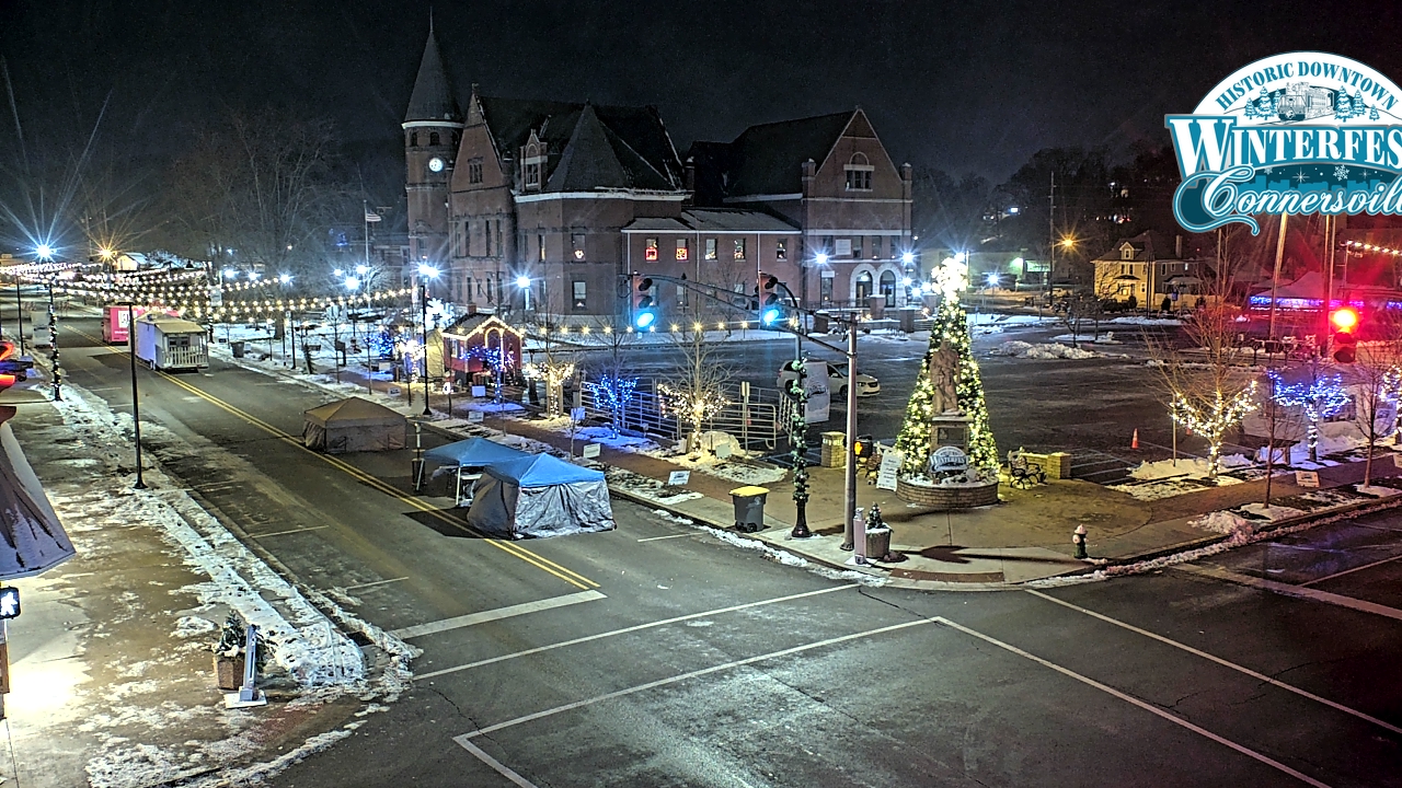 Thumbnail for current weather camera view from City of Connersville in Connersville, Indiana