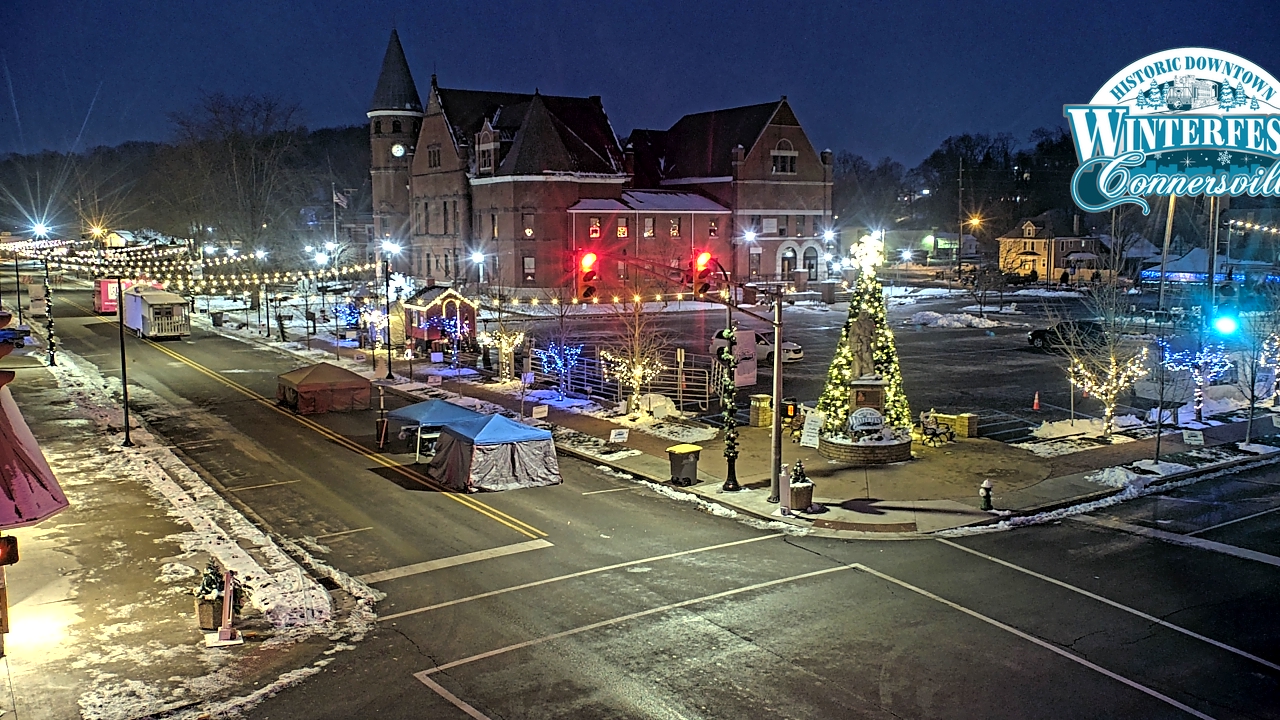Thumbnail for current weather camera view from City of Connersville in Connersville, Indiana