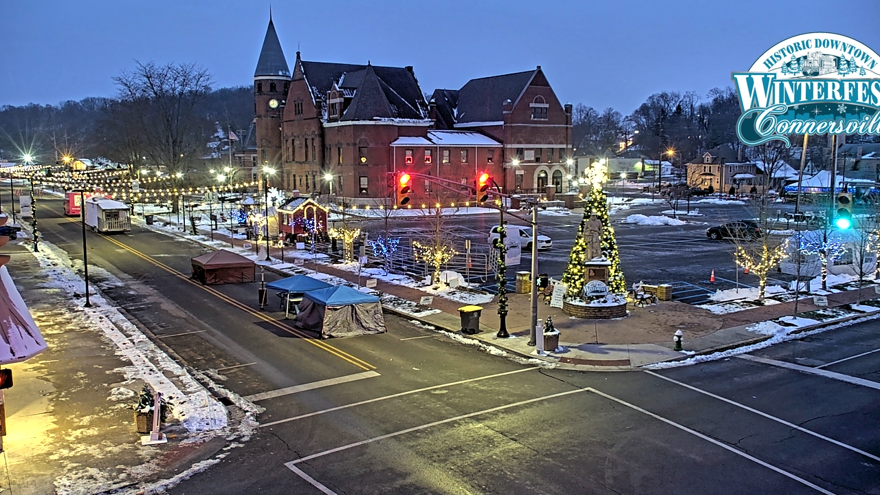 Thumbnail for current weather camera view from City of Connersville in Connersville, Indiana