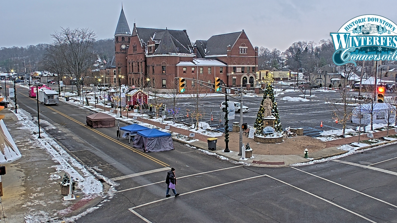 Thumbnail for current weather camera view from City of Connersville in Connersville, Indiana