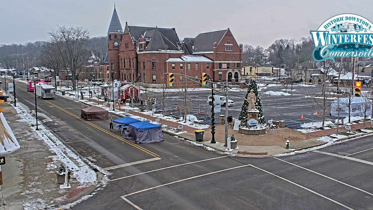 Thumbnail for current weather camera view from City of Connersville in Connersville, Indiana