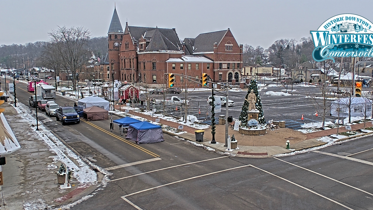 Thumbnail for current weather camera view from City of Connersville in Connersville, Indiana