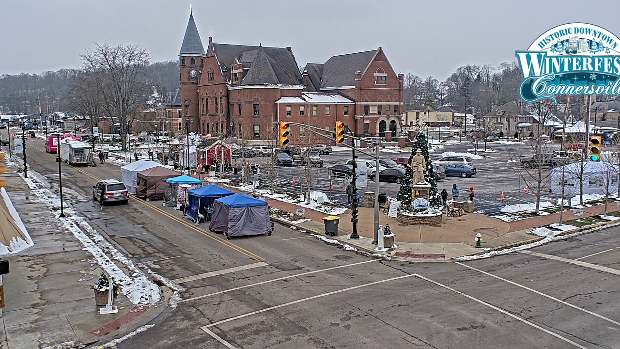 Thumbnail for current weather camera view from City of Connersville in Connersville, Indiana
