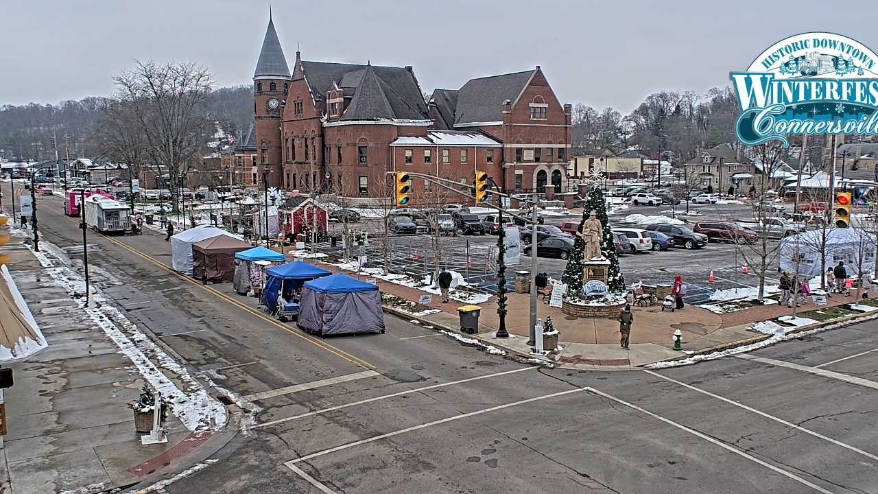 Thumbnail for current weather camera view from City of Connersville in Connersville, Indiana