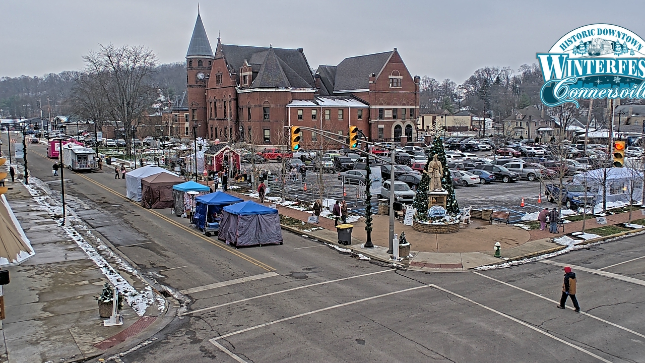 Thumbnail for current weather camera view from City of Connersville in Connersville, Indiana