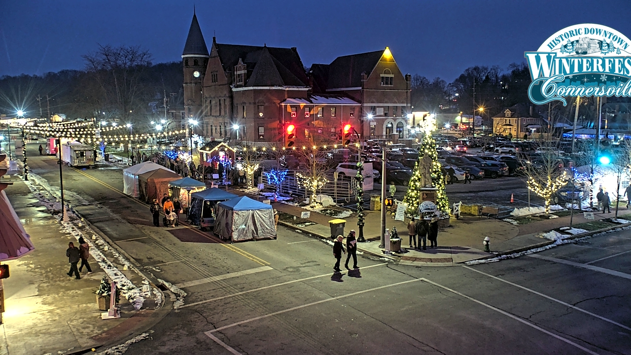 Thumbnail for current weather camera view from City of Connersville in Connersville, Indiana