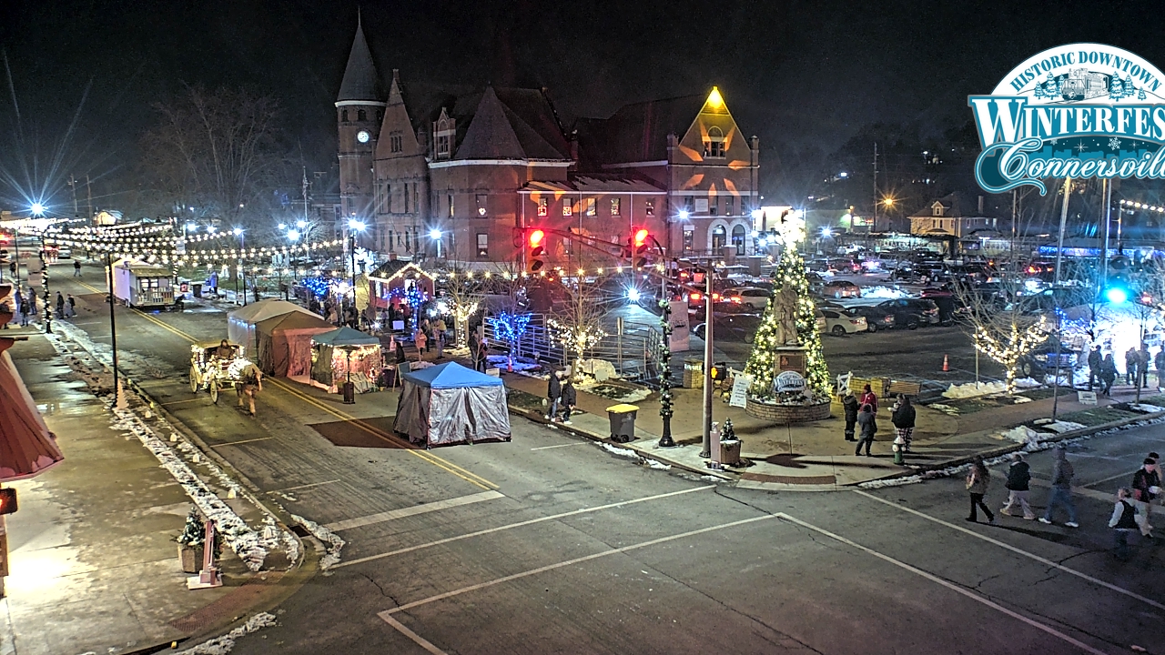Thumbnail for current weather camera view from City of Connersville in Connersville, Indiana