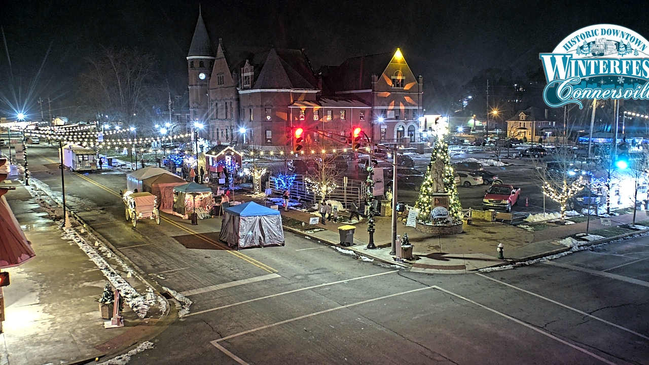 Thumbnail for current weather camera view from City of Connersville in Connersville, Indiana