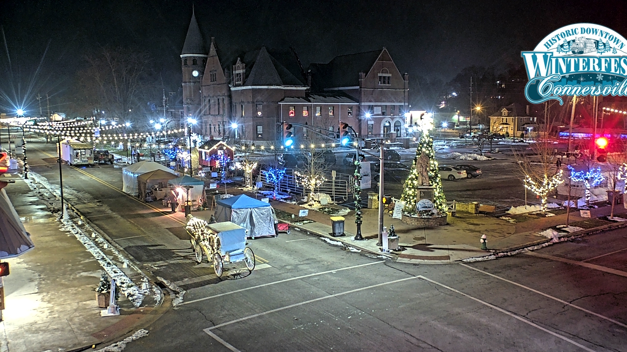 Thumbnail for current weather camera view from City of Connersville in Connersville, Indiana