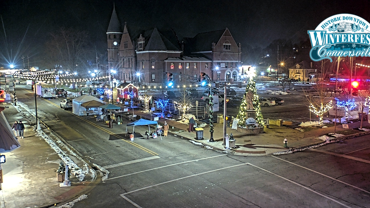 Thumbnail for current weather camera view from City of Connersville in Connersville, Indiana