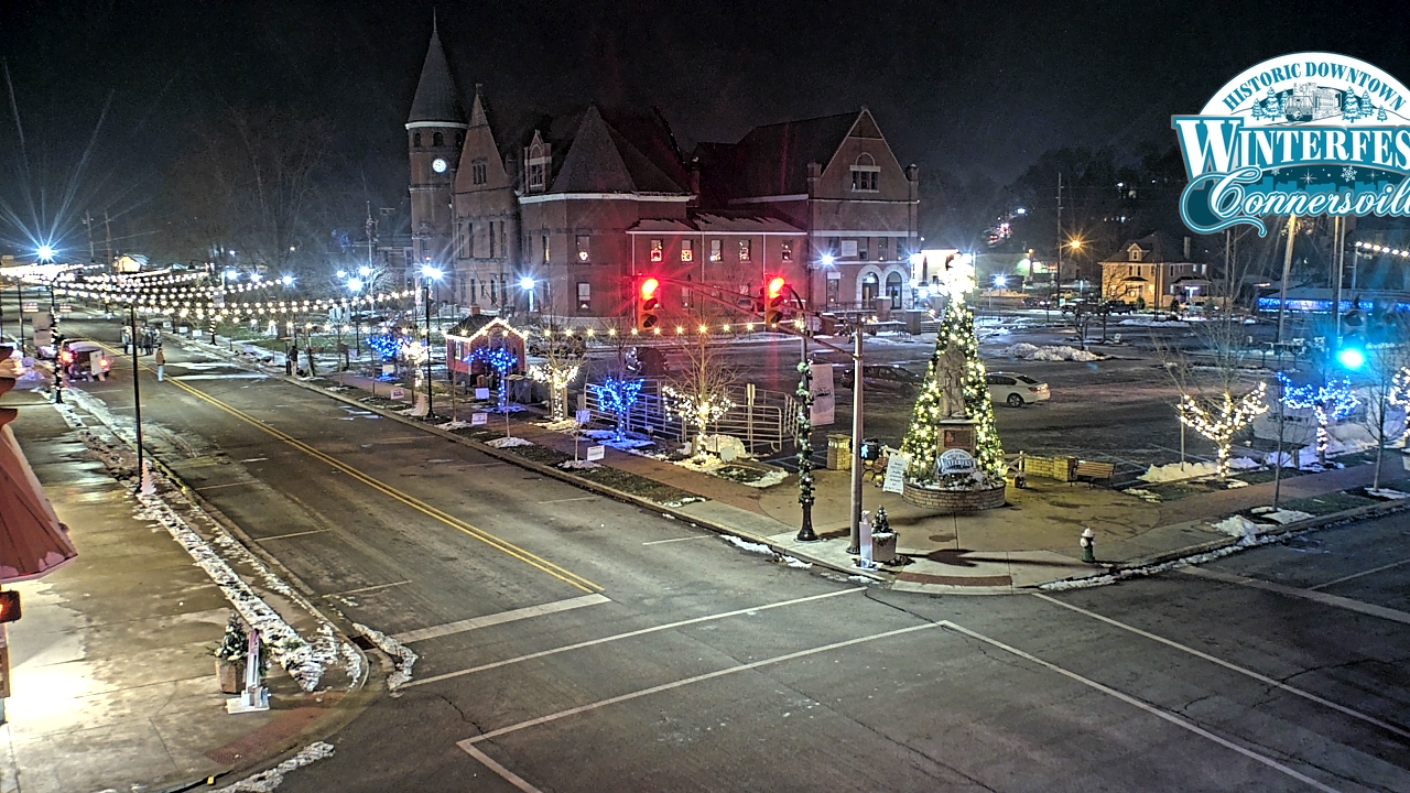 Thumbnail for current weather camera view from City of Connersville in Connersville, Indiana