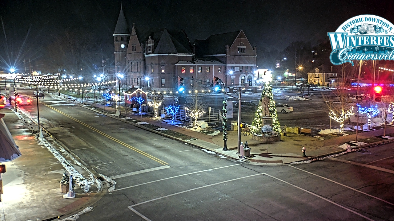 Thumbnail for current weather camera view from City of Connersville in Connersville, Indiana
